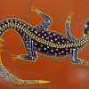 Aboriginal Goanna Art Diamond Painting