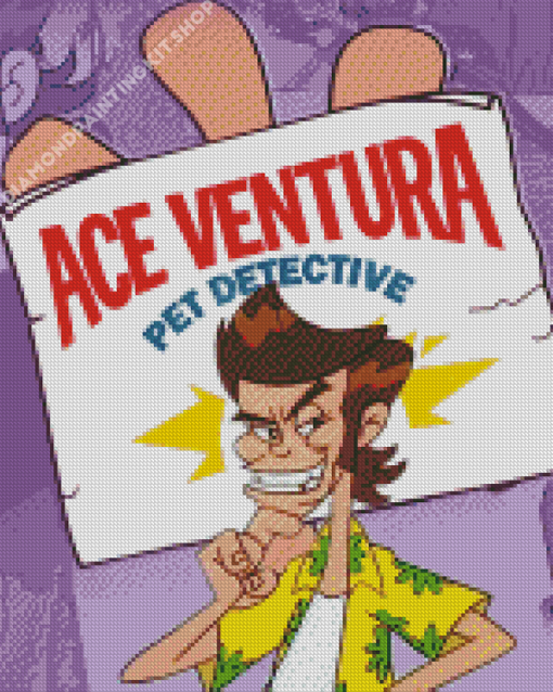 Ace Ventura Pet Detective Diamond Painting