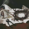 Aesthetic Crown Of Thorns Art Diamond Painting