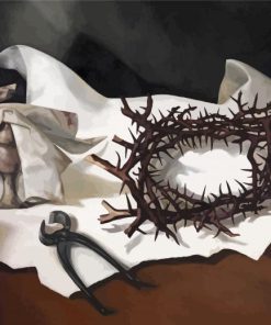 Aesthetic Crown Of Thorns Art Diamond Painting