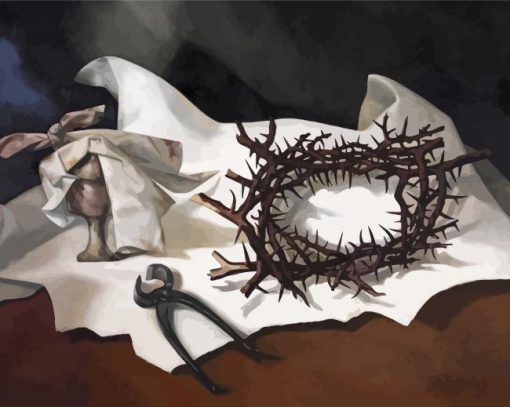 Aesthetic Crown Of Thorns Art Diamond Painting