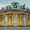 Aesthetic Sanssouci Palace Brandenburg Diamond Painting