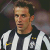 Alessandro Del Piero Footballer Diamond Painting