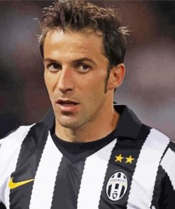 Alessandro Del Piero Footballer Diamond Painting