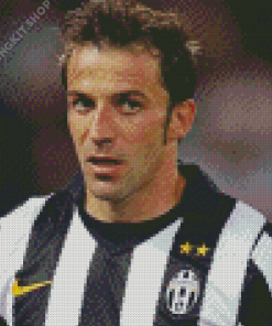 Alessandro Del Piero Footballer Diamond Painting