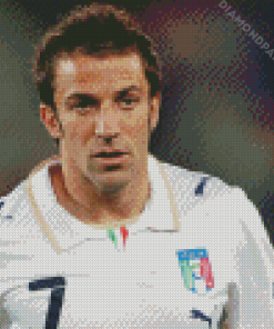 Alessandro Del Piero Player Diamond Painting