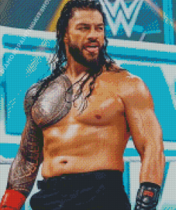 Roman Reigns Diamond Painting