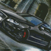 Black Audi A4 Car Diamond Painting