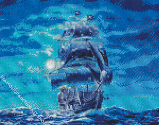 Black Pearl Diamond Painting