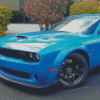 Blue Challenger Diamond Painting