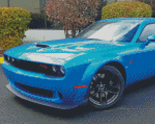 Blue Challenger Diamond Painting