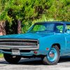 Blue Dodge Charger 1970 Diamond Painting