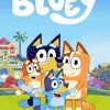 Bluey Cartoon Poster Diamond Painting