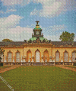 Brandenburg Sanssouci Palace Diamond Painting