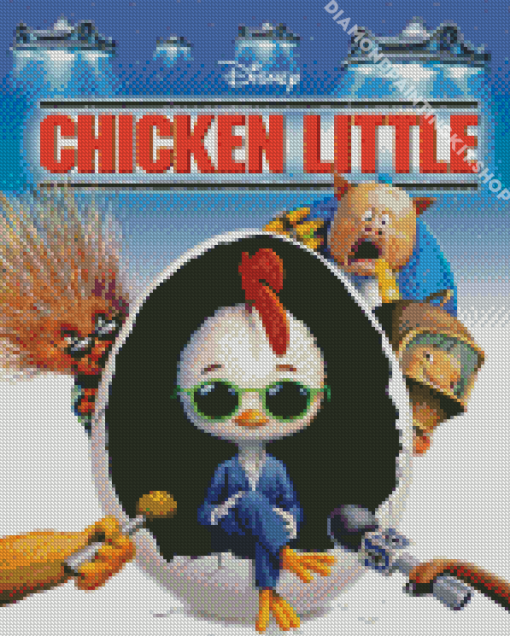 Chicken Little Animated Movie Diamond Painting