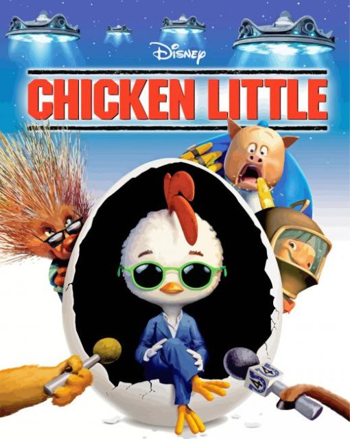 Chicken Little Animated Movie Diamond Painting