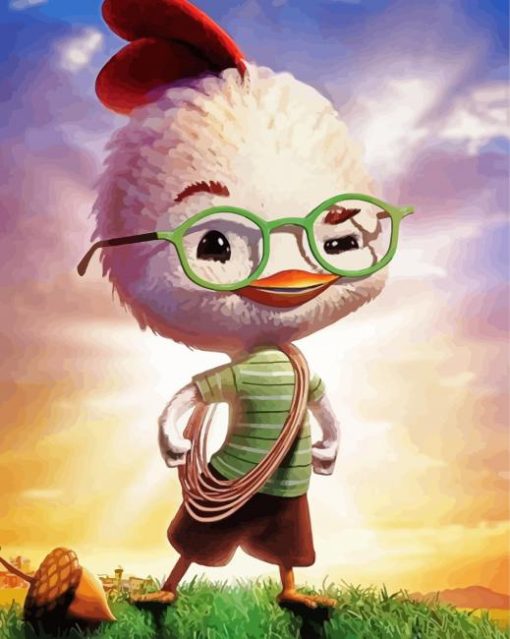 Chicken Little Movie Diamond Painting