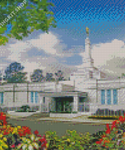 Aesthetic Columbia South Carolina Temple Diamond Painting