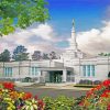 Aesthetic Columbia South Carolina Temple Diamond Painting