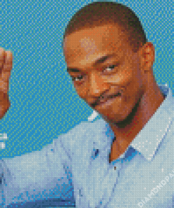 Anthony Mackie Actor Diamond Painting