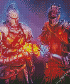 Demons Souls Game Diamond Painting