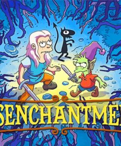 Disenchantment Movie Poster Diamond Painting