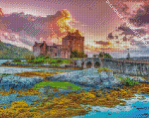 Eilean Donan Castle Diamond Painting