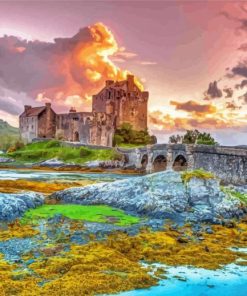 Eilean Donan Castle Diamond Painting