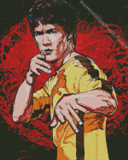 Enter The Dragon Bruce Lee Character Diamond Painting