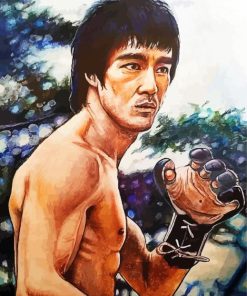 Enter The Dragon Character Art Diamond Painting