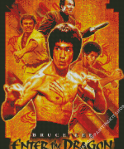 Enter The Dragon Movie Diamond Painting