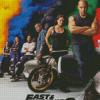 Fast And Furious 9 Poster Diamond Painting