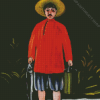 Fisherman In A Red Shirt By Pirosmani Diamond Painting