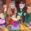 Gravity Falls Characters Diamond Painting