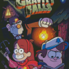 Gravity Falls Poster Diamond Painting