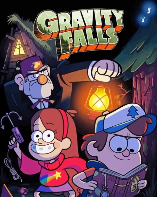 Gravity Falls Poster Diamond Painting