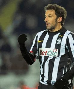 Juventus Player Alessandro Del Piero Diamond Painting