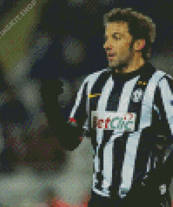 Juventus Player Alessandro Del Piero Diamond Painting