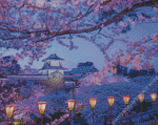 Kanazawa Castle Diamond Painting