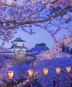 Kanazawa Castle Diamond Painting