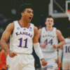 Kansas Basketball Player Diamond Painting