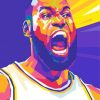 Lebron James Pop Art Diamond Painting