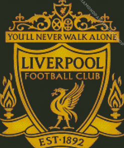 Aesthetic Liverpool Fc Crest Diamond Painting