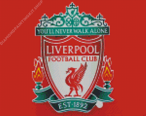 Liverpool Fc Crest Diamond Painting