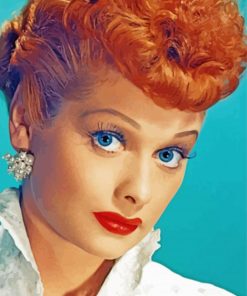 Lucille Ball Actress Diamond Painting