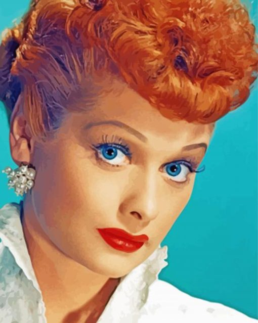 Lucille Ball Actress Diamond Painting