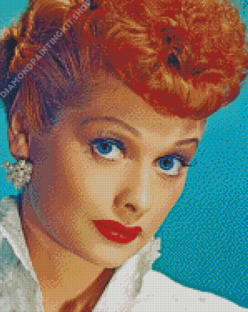 Lucille Ball Actress Diamond Painting