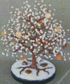 Money Coins Tree Diamond Painting