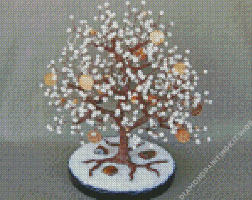 Money Coins Tree Diamond Painting