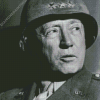 Monochrome George Patton Diamond Painting